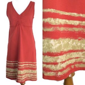 Aventura Coral Organic Cotton A Line Dress